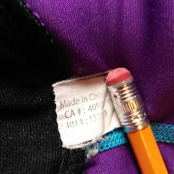 Lime Apple Colorblock Jacket Big Girls 7/8 EUC - Picture 6 of 8